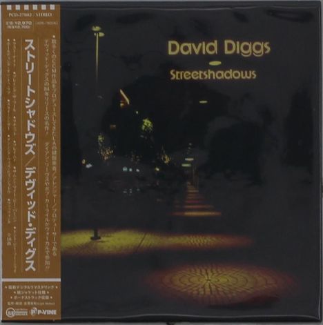 David Diggs: Streetshadows (Papersleeve), CD