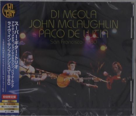 Al Di Meola, John McLaughlin &amp; Paco De Lucia: San Francisco 1980, 2 CDs