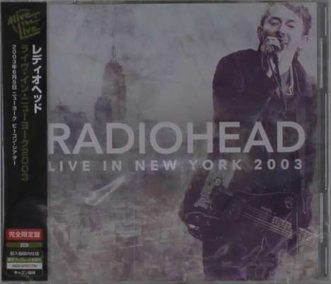 Radiohead: Live In New York 2003, 2 CDs