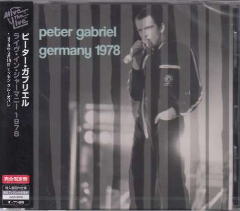 Peter Gabriel (geb. 1950): Germany 1978, CD