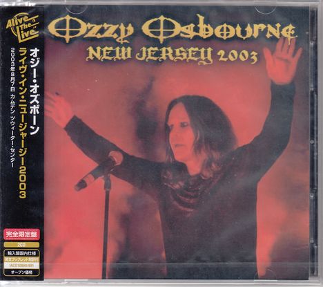 Ozzy Osbourne: New Jersey 2003, 2 CDs