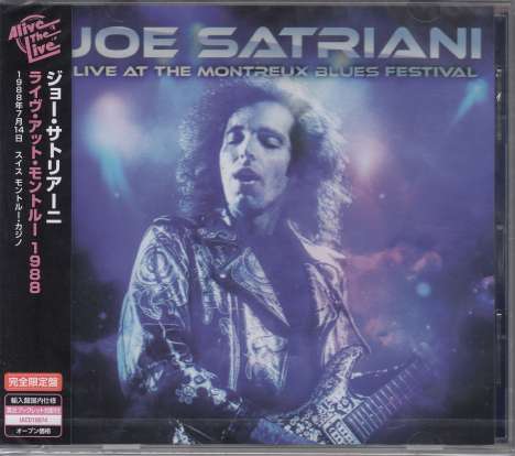 Joe Satriani: Live At The Montreux Blues Festival, CD