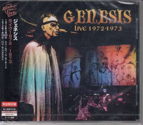 Genesis: Live 1972 - 1973, CD