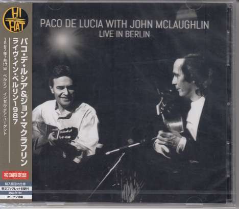 Paco De Lucia &amp; John McLaughlin: Live In Berlin, CD