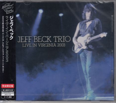 Jeff Beck: Live In Virginia 2003, CD