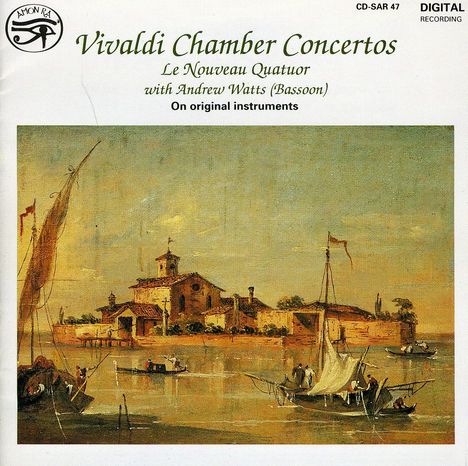 Antonio Vivaldi (1678-1741): Kammerkonzerte RV 83,84,91,96,100,106, CD