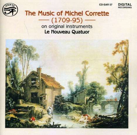 Michel Corrette (1707-1795): Sonaten f.Flöte,Violine,Cello &amp; Cembalo, CD