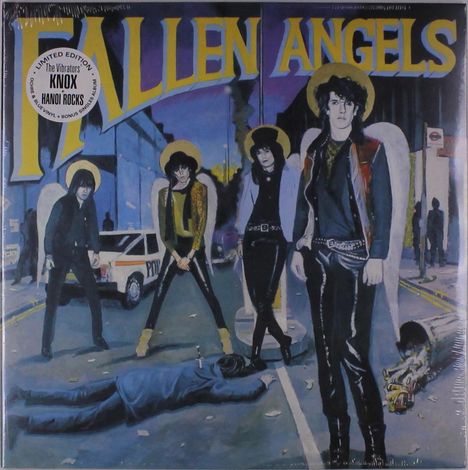 Fallen Angels (Glam Rock): Fallen Angels (Limited Edition) (Ochre &amp; Blue Vinyl), 2 LPs