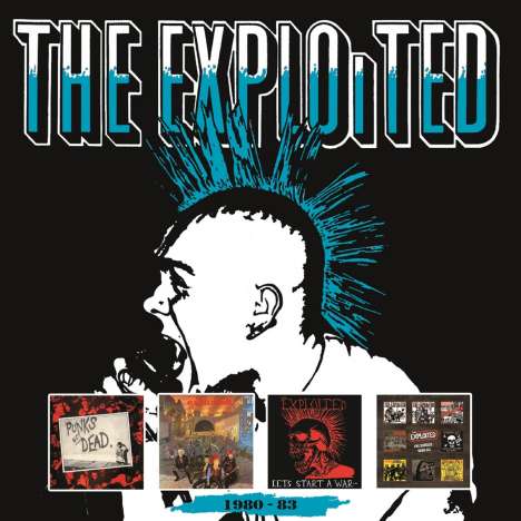 The Exploited: 1980 - 1983, 4 CDs