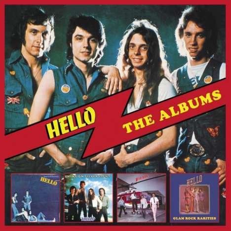Hello: The Albums (Deluxe-Edition-Boxset), 4 CDs