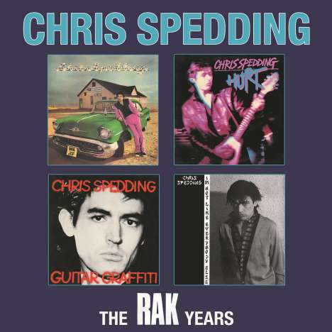 Chris Spedding: The Rak Years 1975 - 1980 (Box-Set), 4 CDs