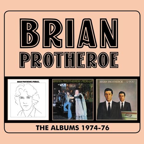 Brian Protheroe: The Albums 1974 - 1976, 3 CDs