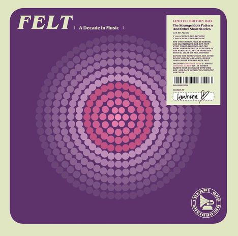 Felt (England): The Strange Idols Pattern &amp; Other Short Stories (Limited-Edition), 1 CD und 1 Single 7"