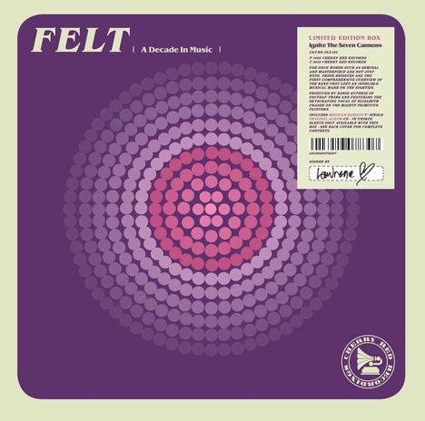Felt (England): Ignite The Seven Cannons (Limited-Edition), 1 CD und 1 Single 7"