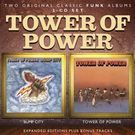 Tower Of Power: Bump City / Tower Of Power (Expanded + Remastered), 2 CDs