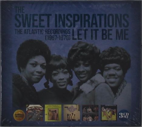 The Sweet Inspirations: Let It Be Me: The Atlantic Recordings 1967 - 1970, 3 CDs