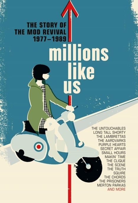 Millions Like Us: The Story Of The Mod Revival, 4 CDs