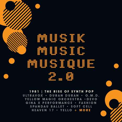 Musik Music Musique 2.0: 1981 - The Rise Of Synth Pop, 3 CDs