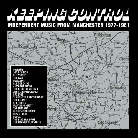 Keeping Control: Independent Music From Manchester 1977 - 1981, 3 CDs