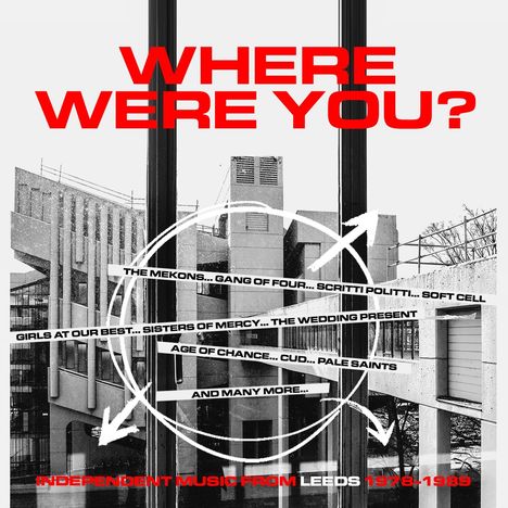 Where Were You? Independent Music From Leeds 1978 - 1989, 3 CDs