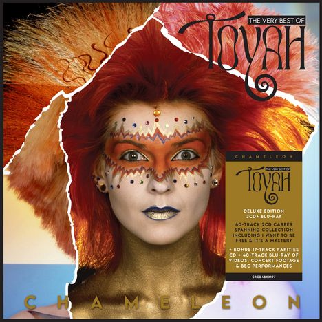 Toyah: Chameleon - The Very Best Of Toyah, 3 CDs and 1 Blu-ray Disc