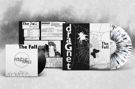 The Fall: Dragnet (180g) (Limited-Edition) (Black &amp; White Splatter Vinyl) (40th-Anniversary-Edition), 1 LP und 1 Single 7"