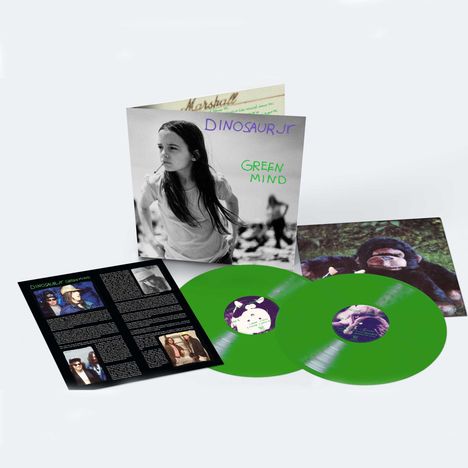 Dinosaur Jr.: Green Mind (remastered) (Limited Deluxe Expanded Edition) (Green Vinyl), 2 LPs