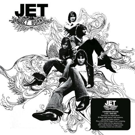 Jet: Get Born (Deluxe Edition), 2 CDs und 1 DVD