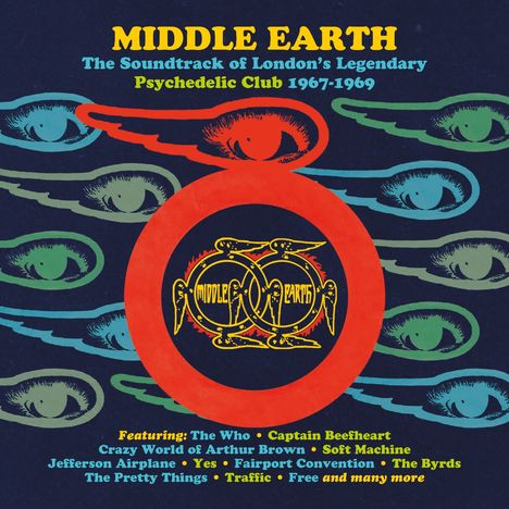 Middle Earth: The Soundtrack Of London's Legendary Psychedelic Club 1967 - 1969, 3 CDs