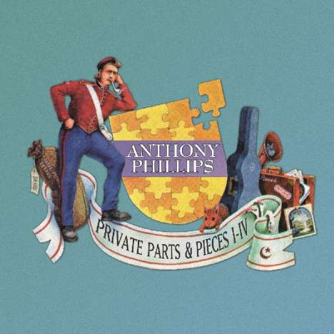 Anthony Phillips (ex-Genesis): Private Parts &amp; Pieces I - IV, 5 CDs