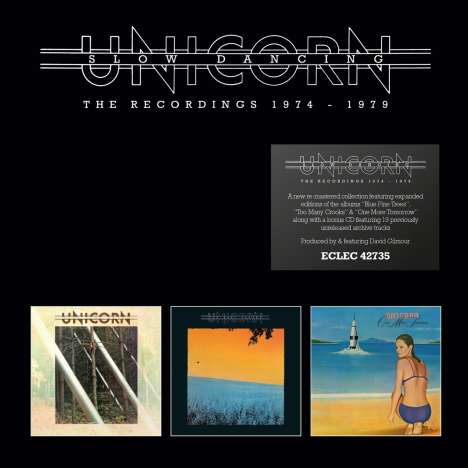Ensemble Unicorn: Slow Dancing: The Recordings 1974 - 1979, 4 CDs