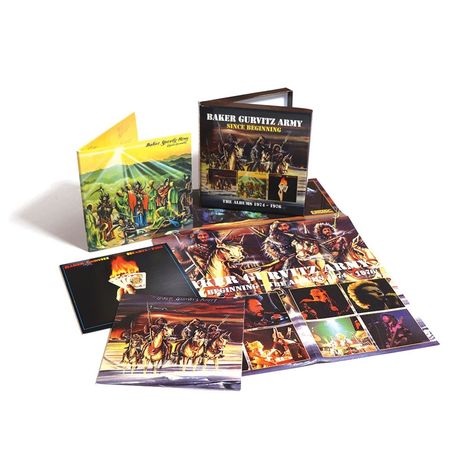 Baker Gurvitz Army: Since Beginning: The Albums 1974 - 1976, 3 CDs