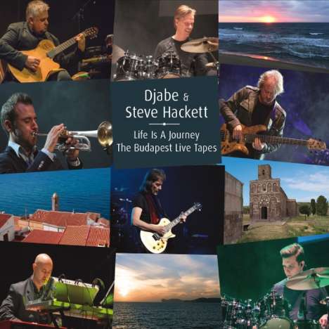 Djabe &amp; Steve Hackett: Life Is A Journey: The Budapest Live Tapes, 2 CDs und 1 DVD