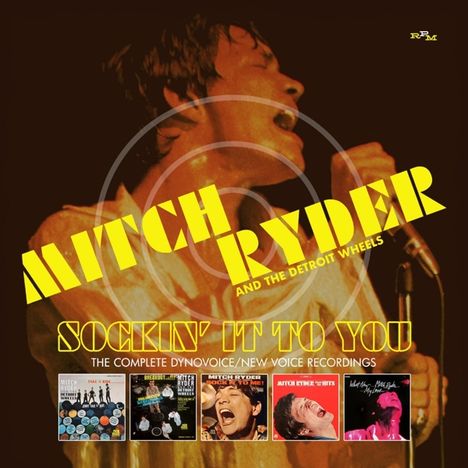 Mitch Ryder &amp; The Detroit Wheels: Sockin' It To You: The Complete Dynovoice Recordings, 3 CDs
