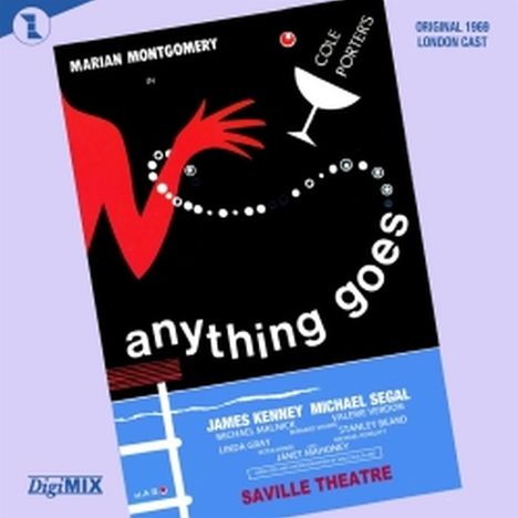 Musical: Anything Goes (Digimix Remaster Edition) (Original 1969 London Cast), CD