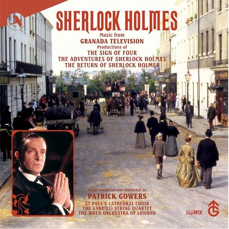 Patrick Gowers (1936-2014): Filmmusik: Sherlock Holmes (Original TV Score Granada TV Series) (40th Anniversary), LP