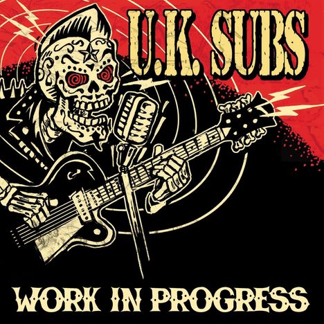 UK Subs (U.K. Subs): Work In Progress (Gold &amp; Silver Vinyl), 2 Singles 10"