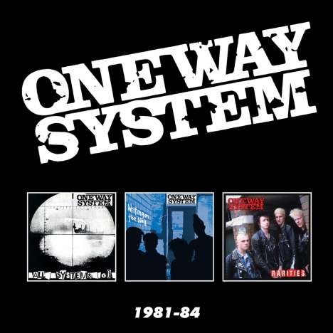 One Way System: 1981 - 1984, 3 CDs