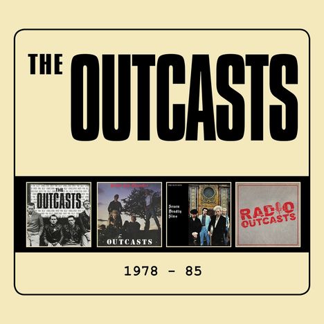 The Outcasts: 1978 - 1985, 3 CDs