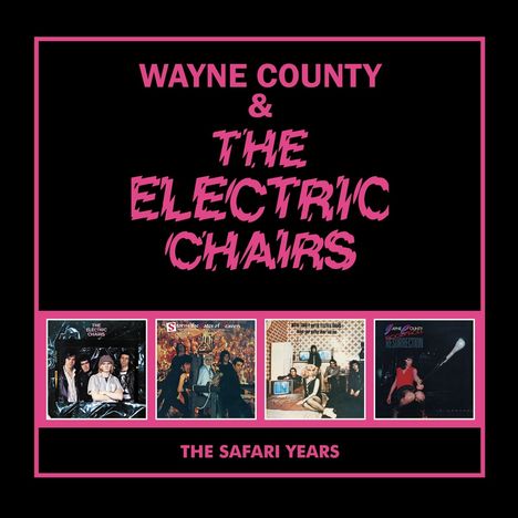 Wayne County &amp; The Electric Chairs: The Safari Years, 4 CDs