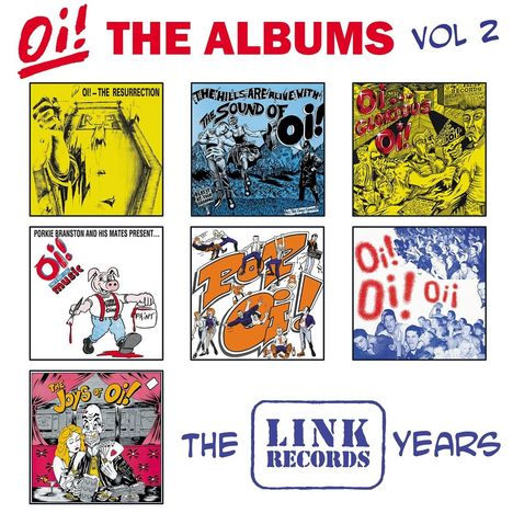 Oi! The Albums Vol. 2: The Link Years, 7 CDs
