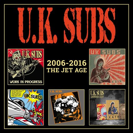 U.K.Subs: The Jet Age, 5 CDs