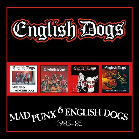 English Dogs: Mad Punx And English Dogs, 2 CDs