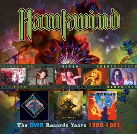 Hawkwind: The GWR Records Years 1988 - 1991, 3 CDs