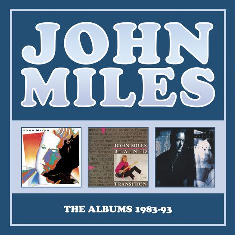 John Miles: The Albums 1983 - 1993, 3 CDs