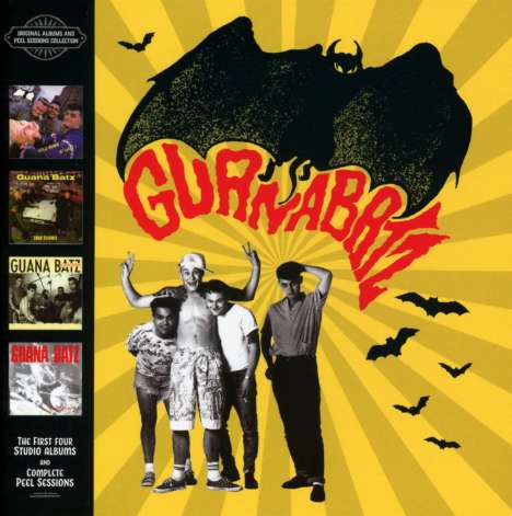 Guana Batz: The First Four Studio Albums And Complete Peel Sessions, 4 CDs