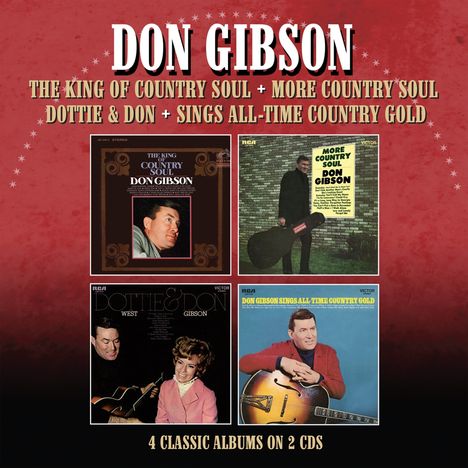 Don Gibson: 4 Classic Albums On 2 CDs, 2 CDs