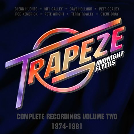Trapeze: Midnight Flyers: Complete Recordings Volume Two, 5 CDs