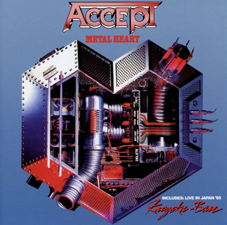 Accept: Metal Heart / Live In Japan, CD