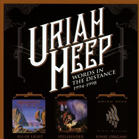 Uriah Heep: Words In The Distance 1994 - 1998, 3 CDs